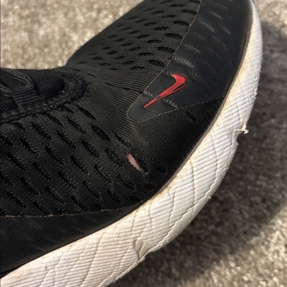 Nike Air Max 270 Black and Red Sneakers - Picture 13 of 15